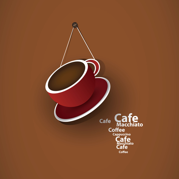 600x600 Exquisite Cafe Vector Background Free Vector In Encapsulated