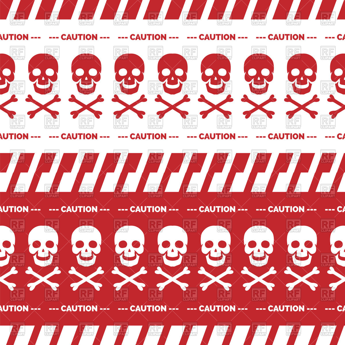 1200x1200 Caution Tape With Skulls Vector Image Of Backgrounds, Textures