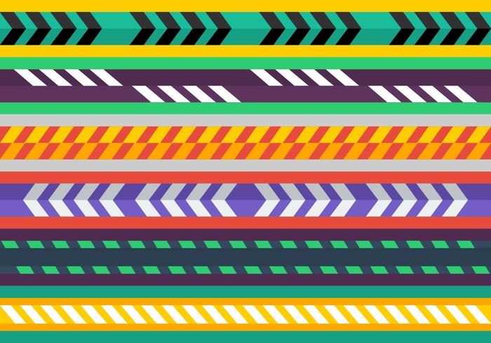 700x490 Free Colorful Caution Tape Vectors