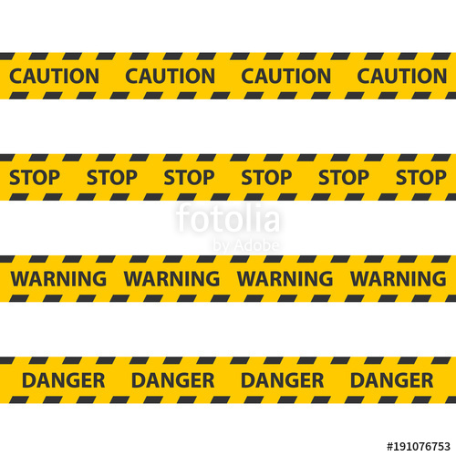 Free Caution Tape Vector at Vectorified.com | Collection of Free ...