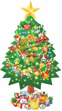 204x368 Free Christmas Tree Clip Art Vector Images Free Vector Download