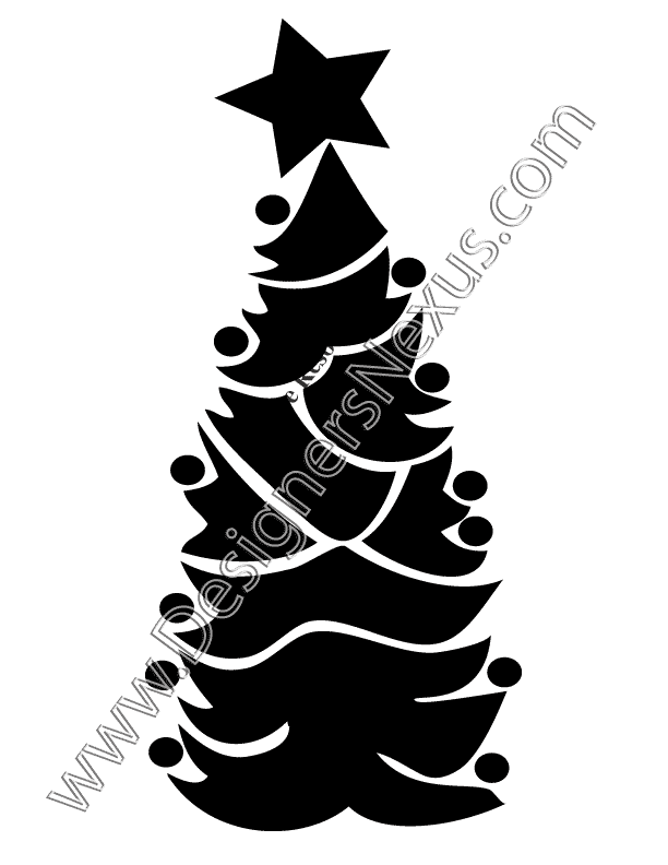 612x792 Holiday Graphics Free Christmas Tree Vector Art