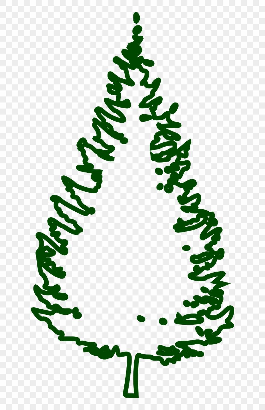 880x1360 Best Vector Graphics Free Christmas Tree Outline Photos