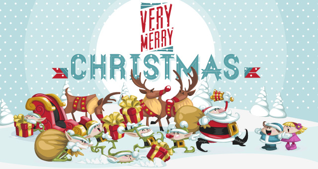 640x340 Christmas Vector Art Characters Pack Conceptual Vectors Pixeden