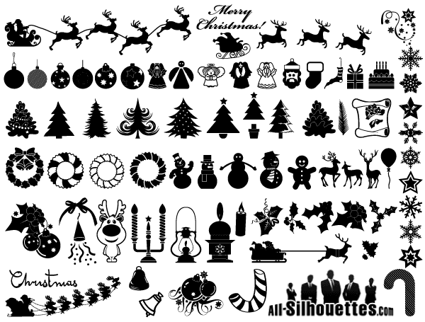 600x455 Free Christmas Clip Art Vector