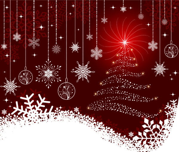 600x508 Christmas Background Vector Free Download Images