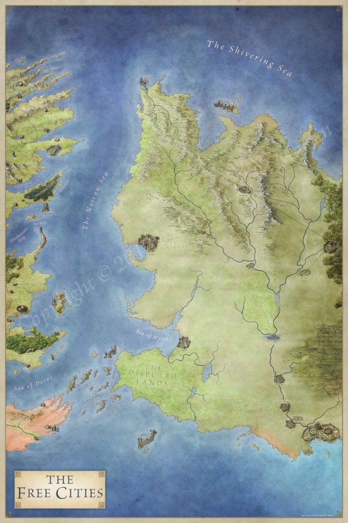 682x1024 The Lands Of Ice And Fire