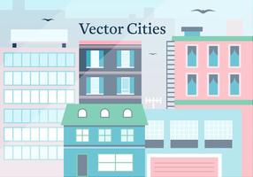 286x200 City Buildings Free Vector Art