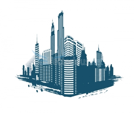 450x381 City Vector Png Images