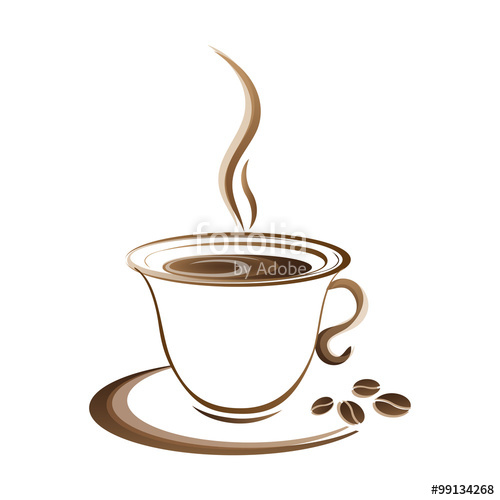 Hot Coffee Cup Vector Stock Image And Royalty Free Vector 500x500 Hot Coffee Cup Vector Stock Image And Royalty Free Vector