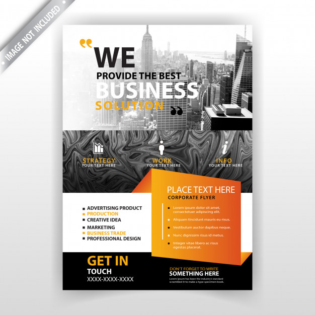 626x626 Abstract Business Commercial Flyer Vector Free Download