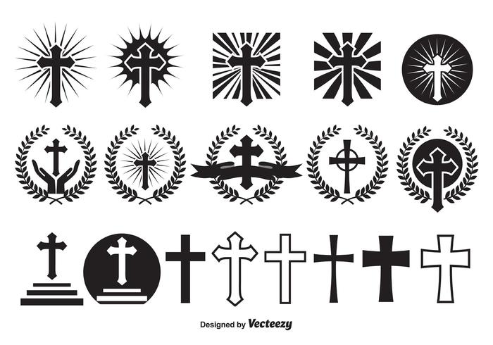 700x490 Cross Free Vector Art