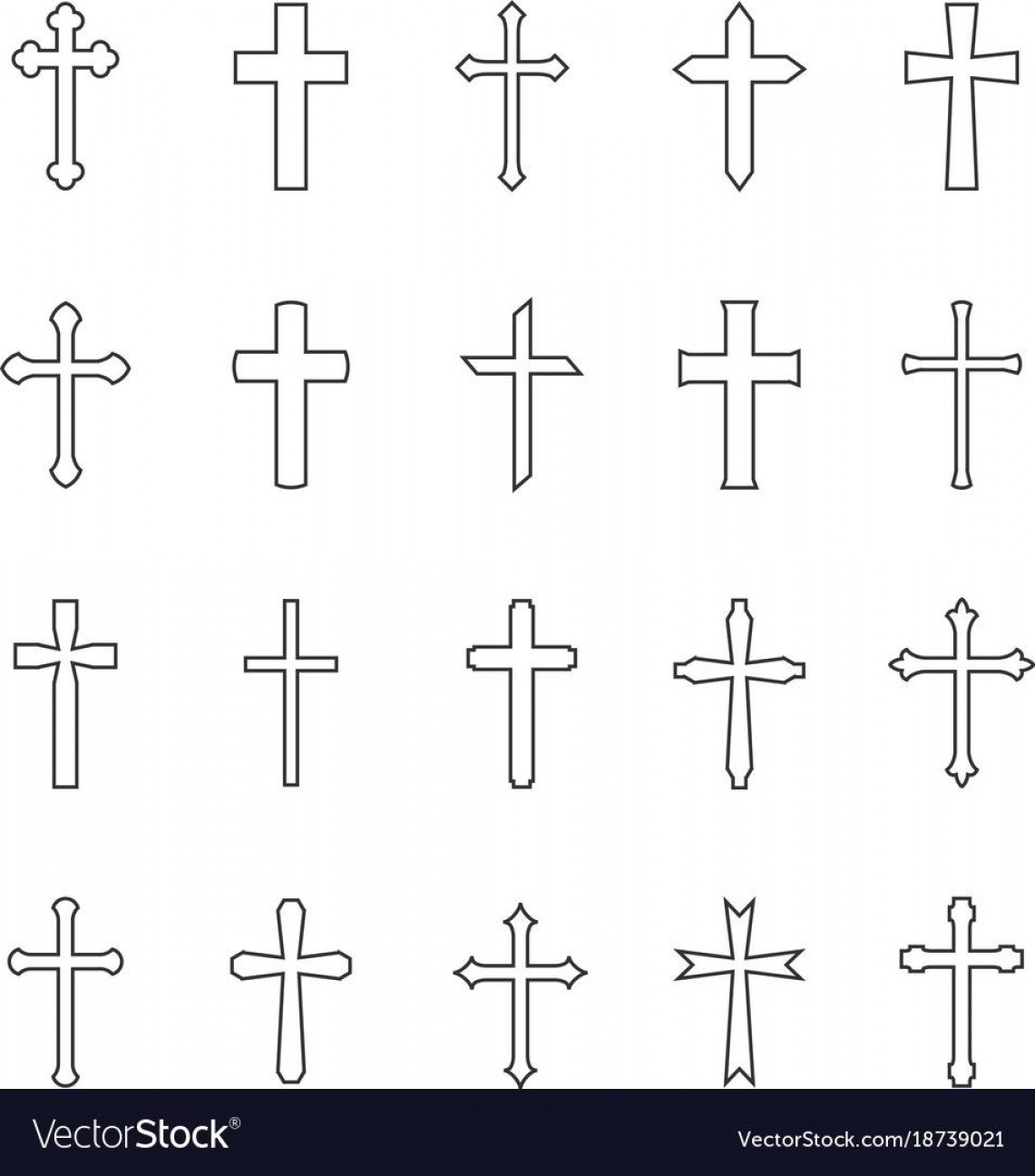 Free Cross Vector Art at Collection of Free Cross