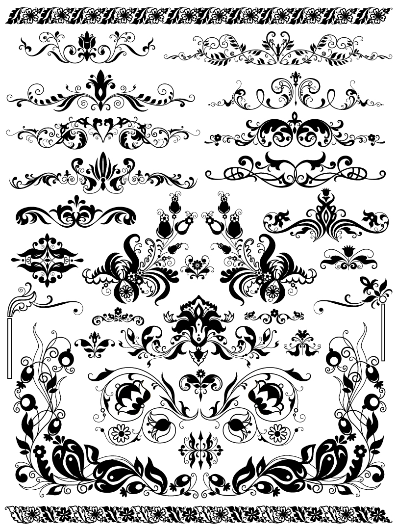 Black Decorative Pattern Vector Free Vector Graphic Download 810x1080 Black Decorative Pattern Vector Free Vector Graphic Download