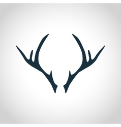 238x250 Deer Antlers Silhouette Vector