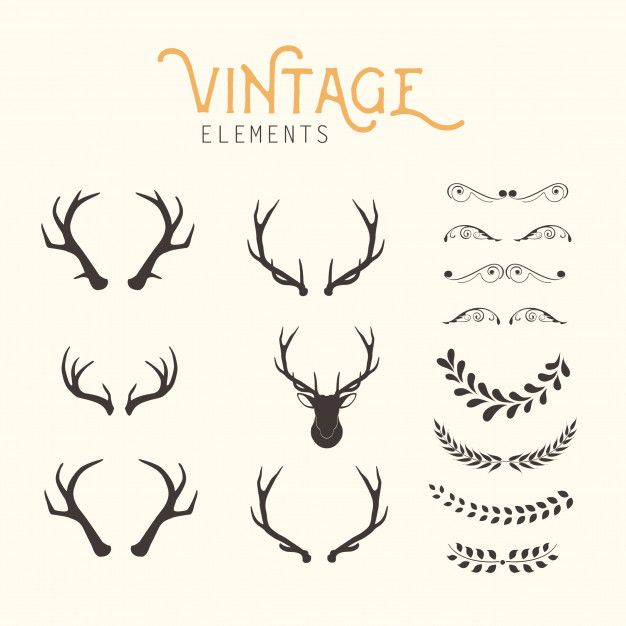 626x626 Vintage Elements Free Vector Graphics And Fonts Vector Free