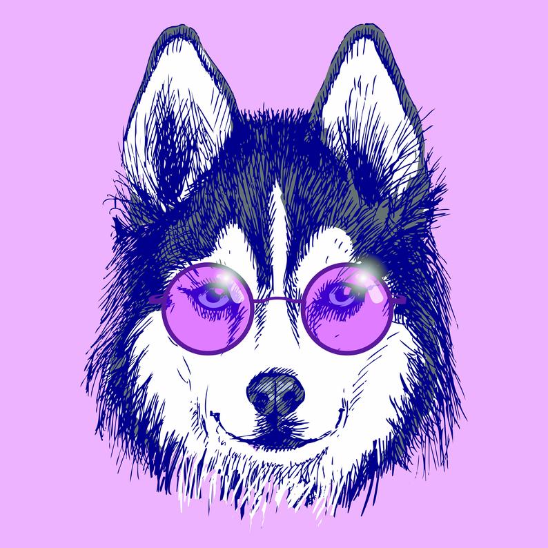 Husky Dog Vector Husky Vectorhusky Free Vector Art Etsy 794x794 Husky Dog Vector Husky Vectorhusky Free Vector Art Etsy