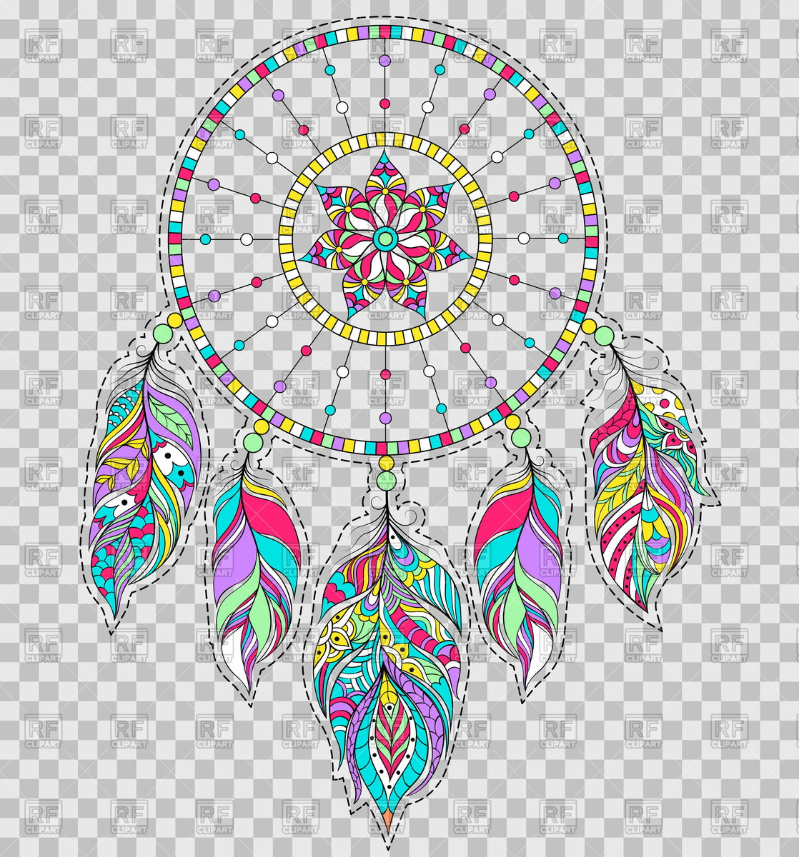 Dream catcher vector icon Stock Vector by ©yana_viniukova 98939648