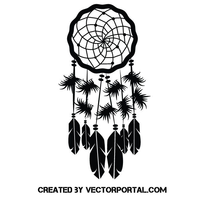 660x660 Symbol Of American Natives, Dreamcatcher Vector Image Clipart