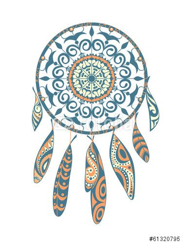 376x500 Vector Dream Catcher Romantic Dreamcatcher Vector
