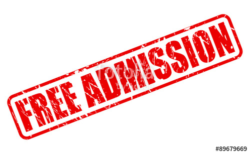 500x309 Free Entry Red Stamp Text Stock Image And Royalty Free Vector