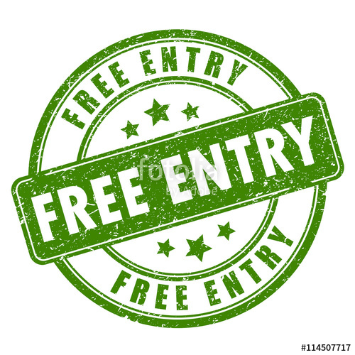 500x500 Free Entry Rubber Stamp Stock Image And Royalty Free Vector
