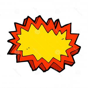 300x300 Photostock Vector Comic Book Explosion Vector Illustration Big
