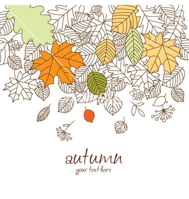 380x400 Autumn Leaf Fall Vector