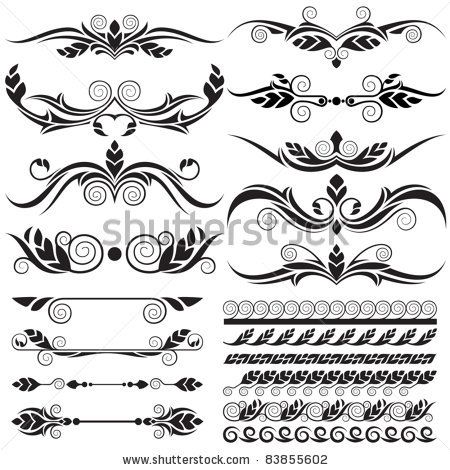 450x470 Free Filigree Designs Download Floral Design Elements