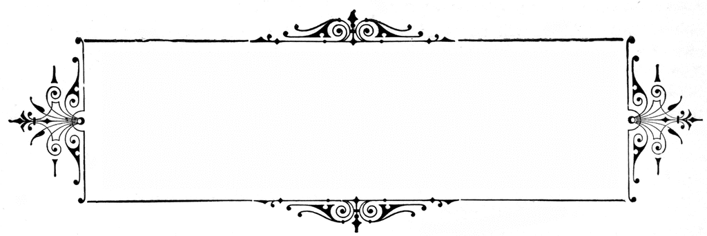1024x343 Filigree Clipart Banner