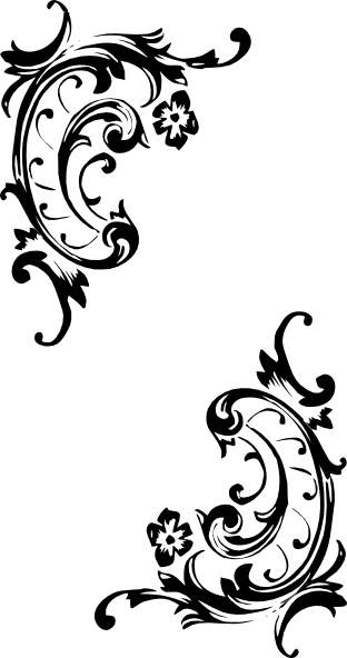 312x592 Free Filigree Clip Art
