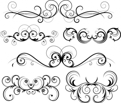 425x362 Free Filigree Clip Art
