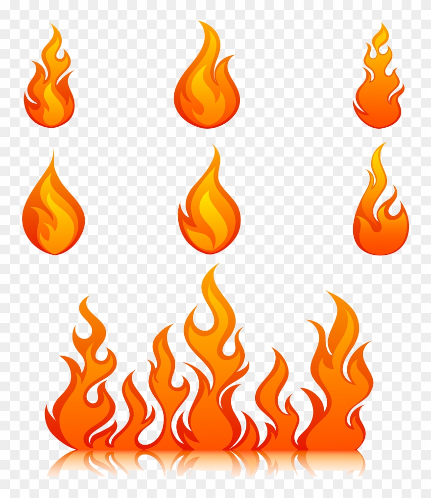 880x1018 Clipart Flames Royalty Free