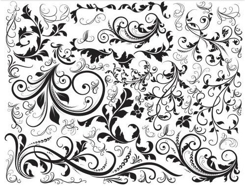 500x381 Floral Leaves Free Illustration Vector Free Download