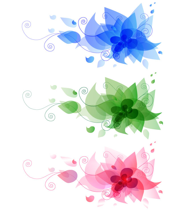 600x735 Free Abstract Flower Design Vector Download Free Vector Art