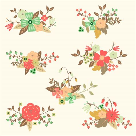 474x474 Free Pastel Flowers Vectors Download Free Vector Art, Floral