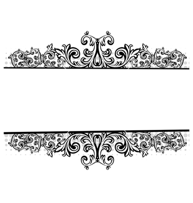 Free Floral Vector Border