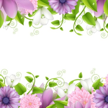368x368 Flower Border Free Vector Download
