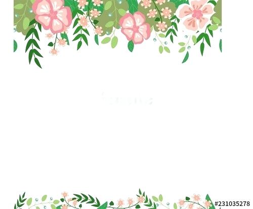500x412 Free Vector Borders Flowers