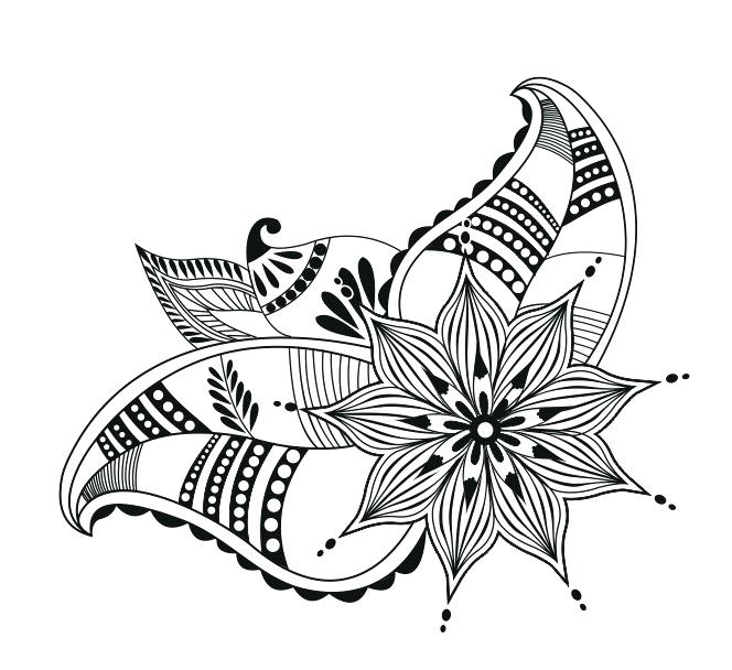 664x608 Free Flowers Vector Graphics