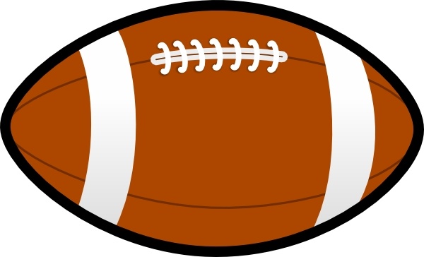 600x364 Rugby Ball Football Clip Art Free Vector In Open Office Drawing