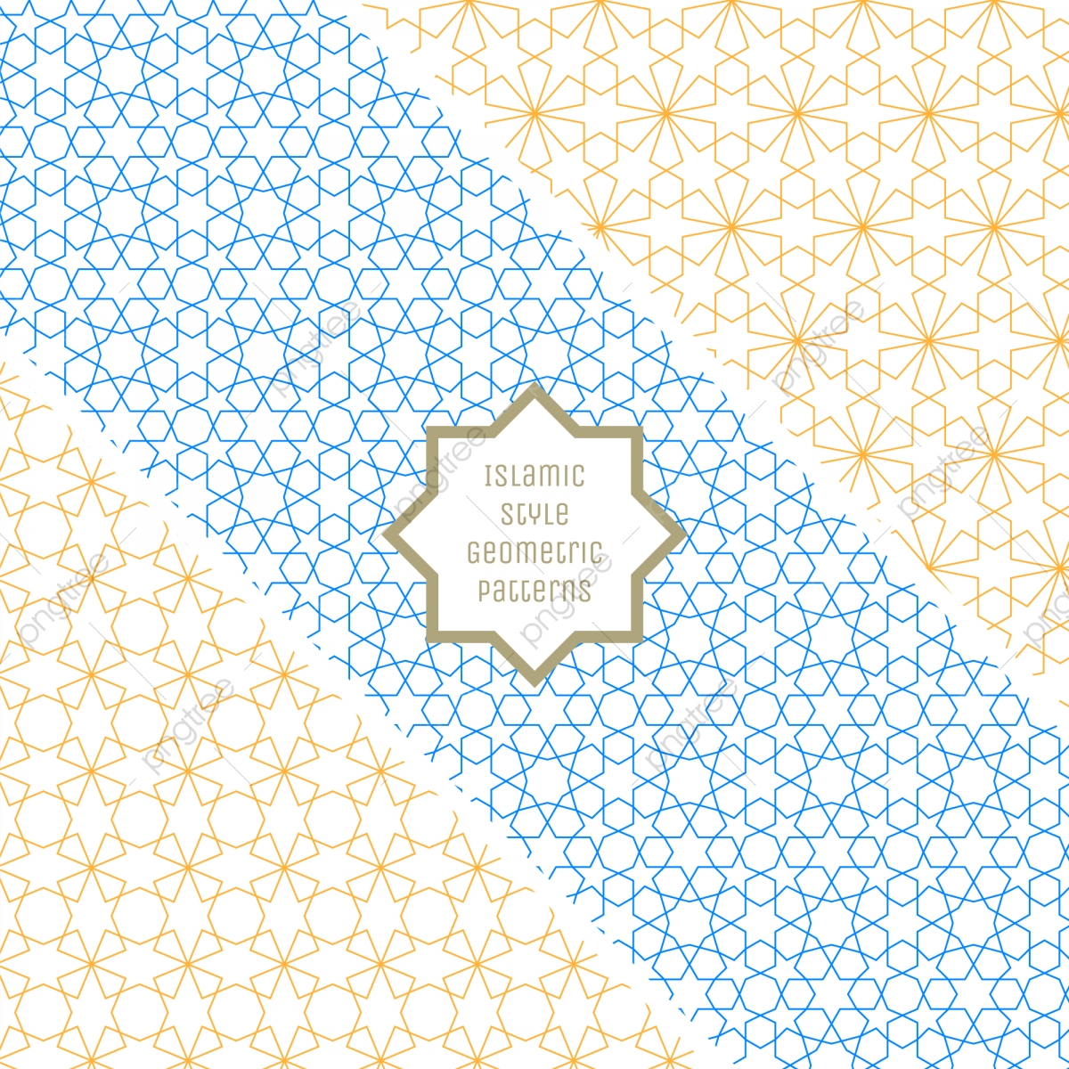 Islamic Style Seamless Geometric Patterns Collection, Pattern 1200x1200 Islamic Style Seamless Geometric Patterns Collection, Pattern
