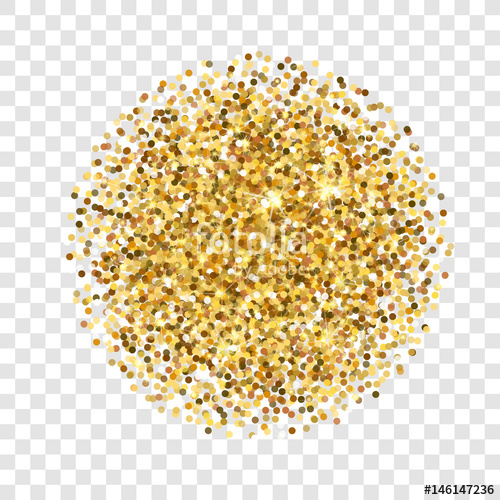 500x500 Gold Glitter Vector Texture Golden Sparcle On Transparent