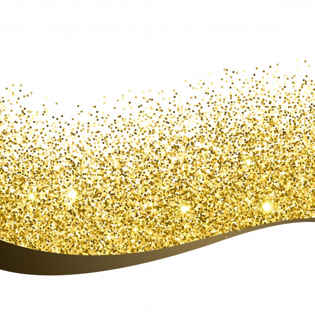 626x626 Wave Background And Golden Glitter Vector Free Download