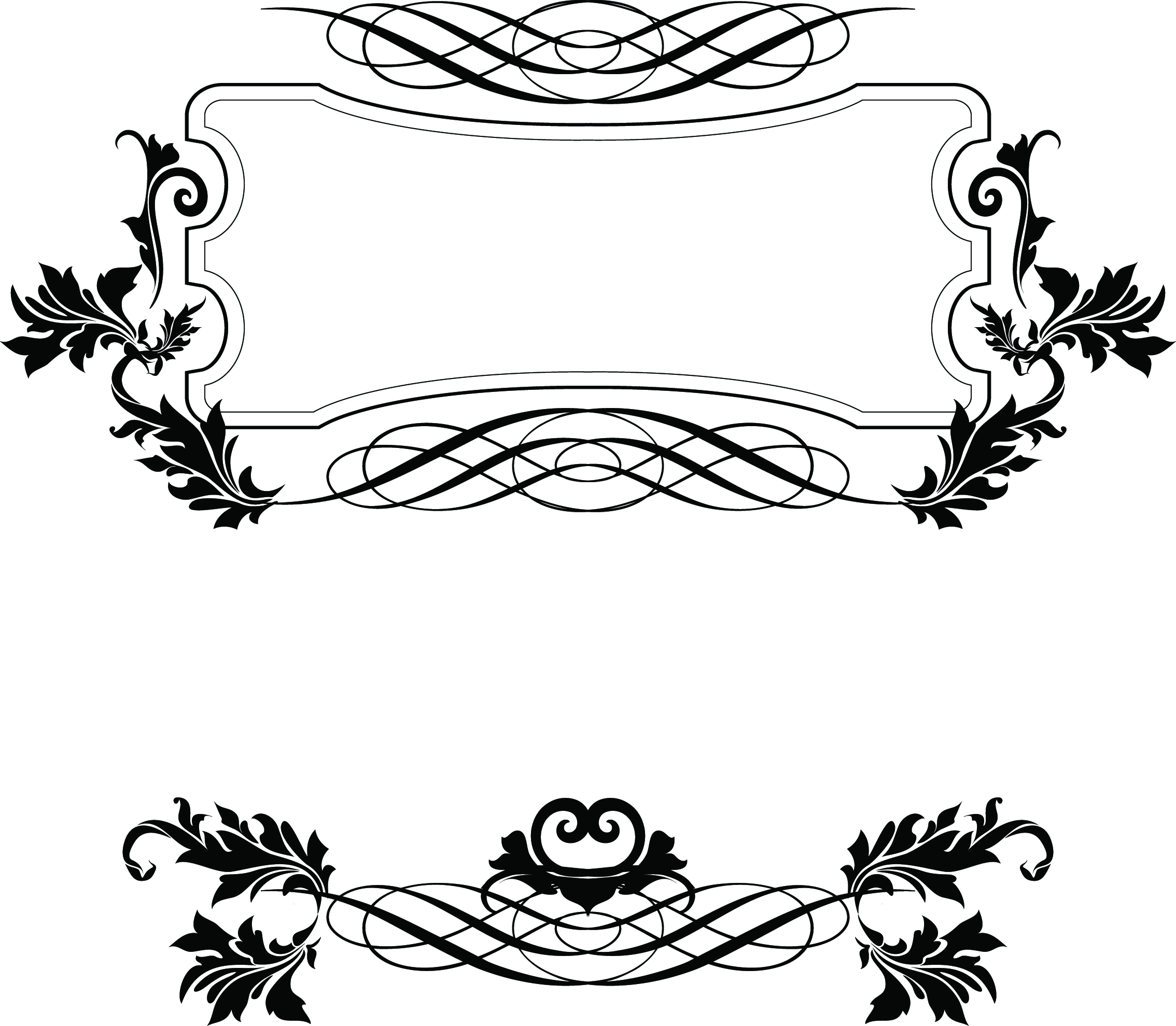 Free Gothic Border Vector