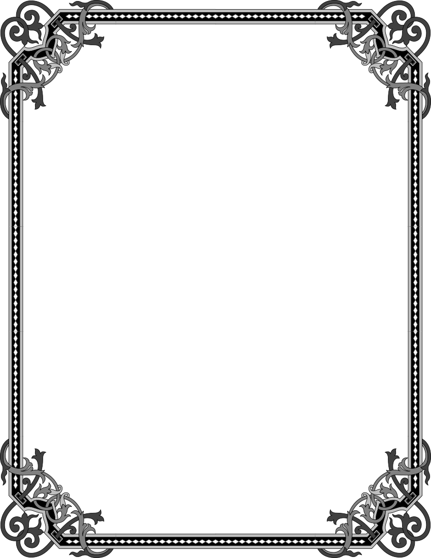 Free Gothic Border Vector at Vectorified.com | Collection of Free ...