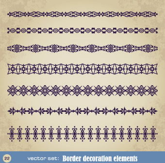 340x335 Gothic Border Decoration Elements Free Vector Download