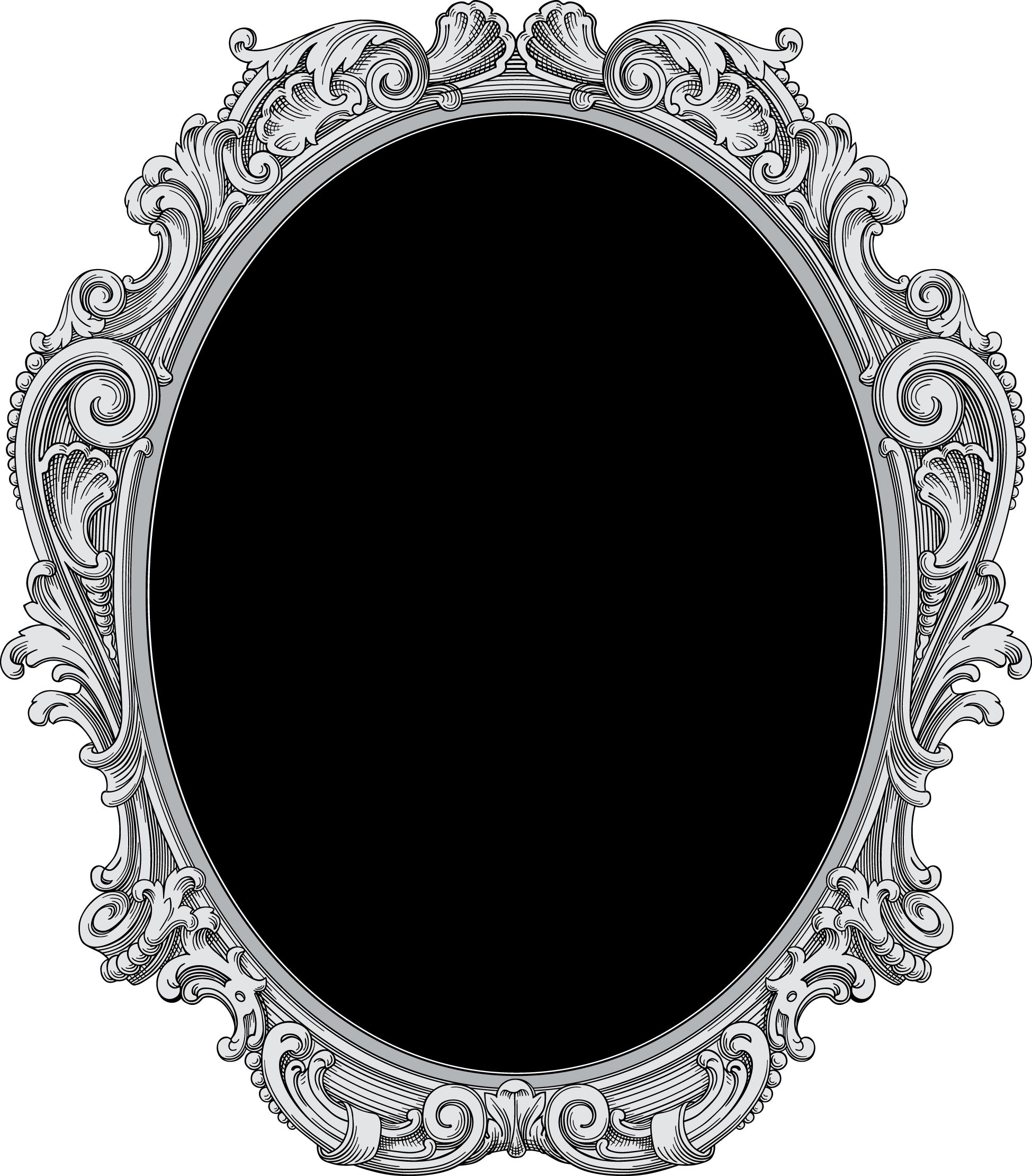 1949x2220 Free Vector European Border Pattern Vector Filigree Acanthus