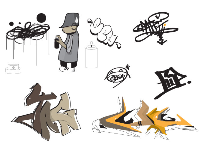 Graffiti Free Vector Free Vectors Ui Download 680x510 Graffiti Free Vector Free Vectors Ui Download