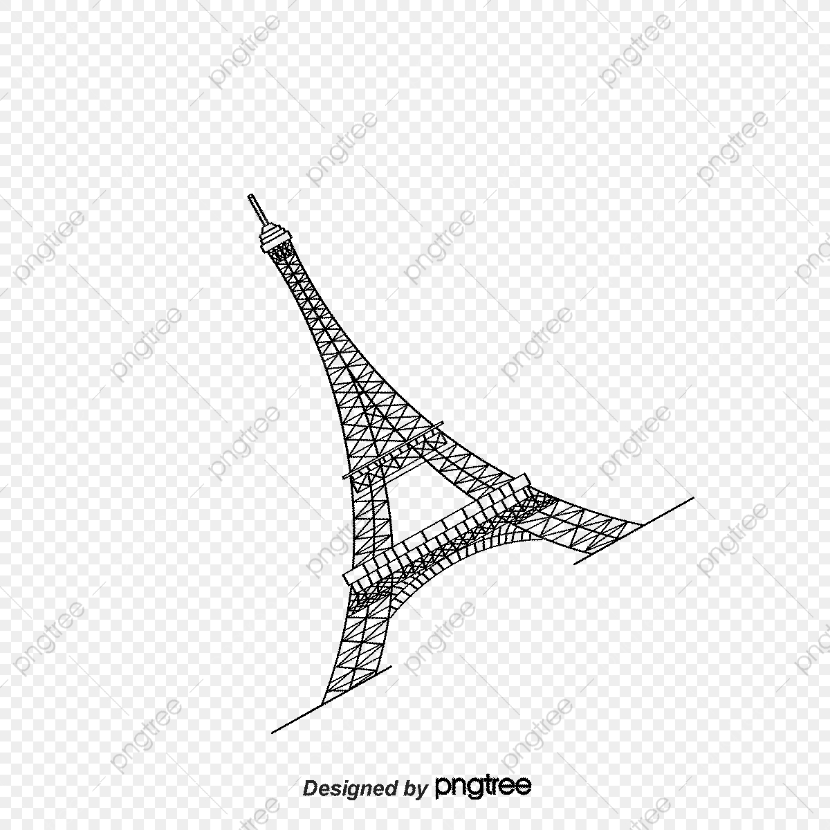 Free Hand Drawn Elements Of Paris, Bicycle, Building, Hand Painted 1200x1200 Free Hand Drawn Elements Of Paris, Bicycle, Building, Hand Painted